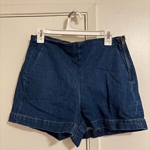 Ann Taylor Dark Blue Jean Shorts